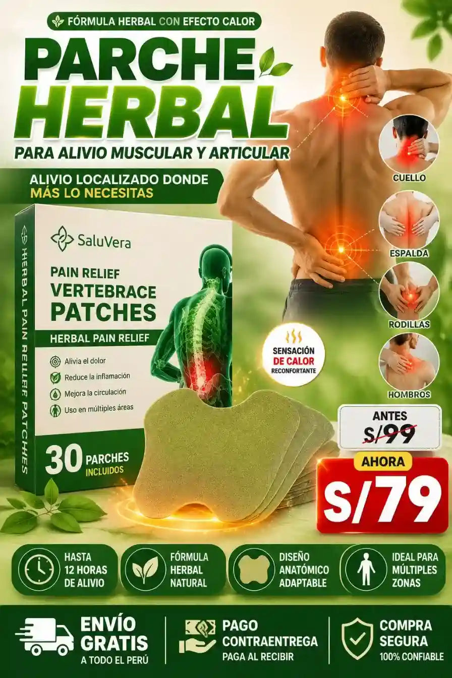 PARCHES CORPORALES PARA ALIVIO MUSCULAR Y ARTICULAR
