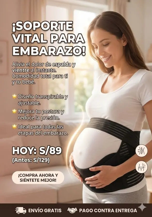 FAJA DE SOPORTE MATERNAL
