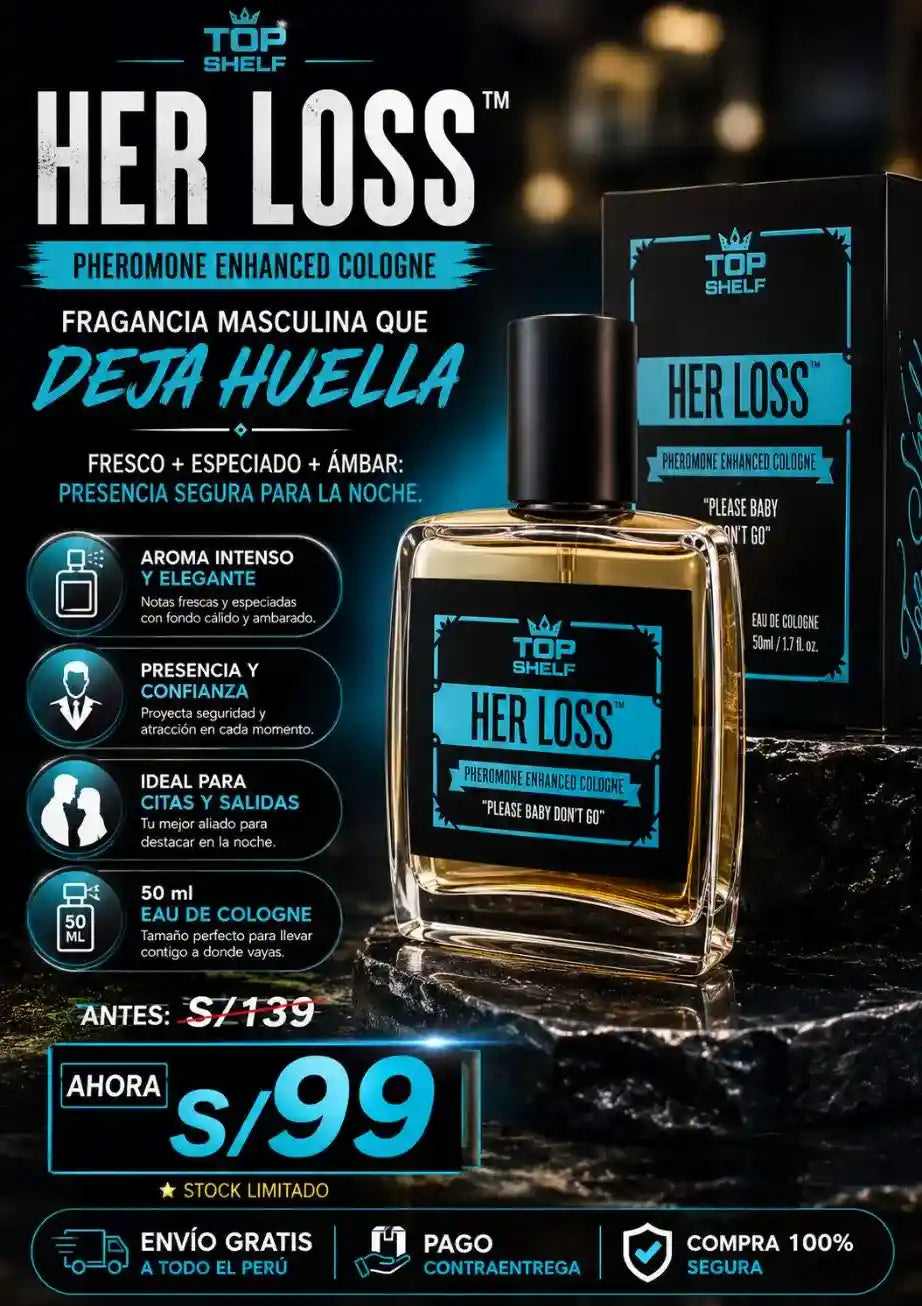 HER LOSS™ – PERFUME CON FEROMONAS