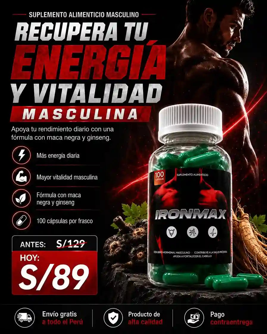 IRONMAX Vitalidad Masculina
