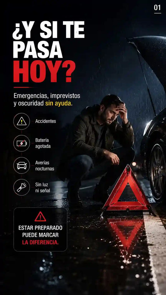 OFERTA 2X1 - LINTERNA MARTILLO MULTIFUNCIONAL