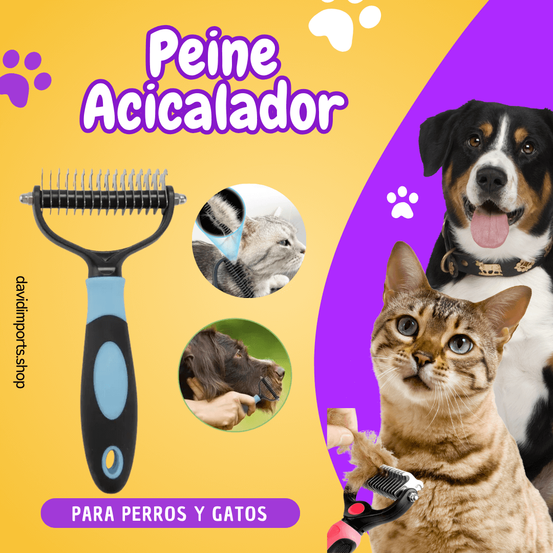 Peine Acicalador para Mascotas