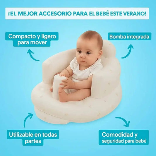 Sillón inflable para bebé
