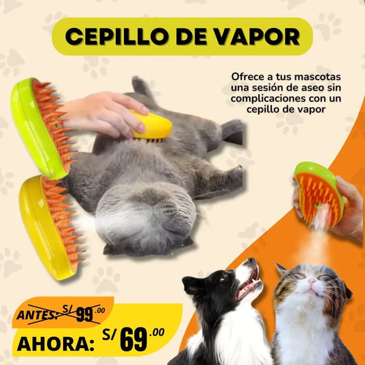 CEPILLO DE VAPOR CAT BRUSH