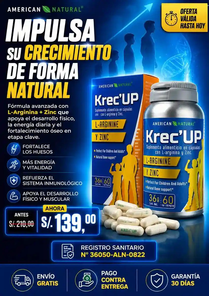 suplemento alimenticio Krec’UP