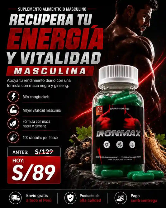 IRONMAX Vitalidad Masculina