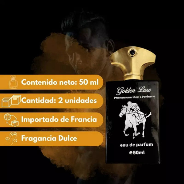 Golden Lure™ Perfume con Feromonas (2X1)