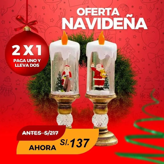 Velas Navideñas - OFERTA 2X1